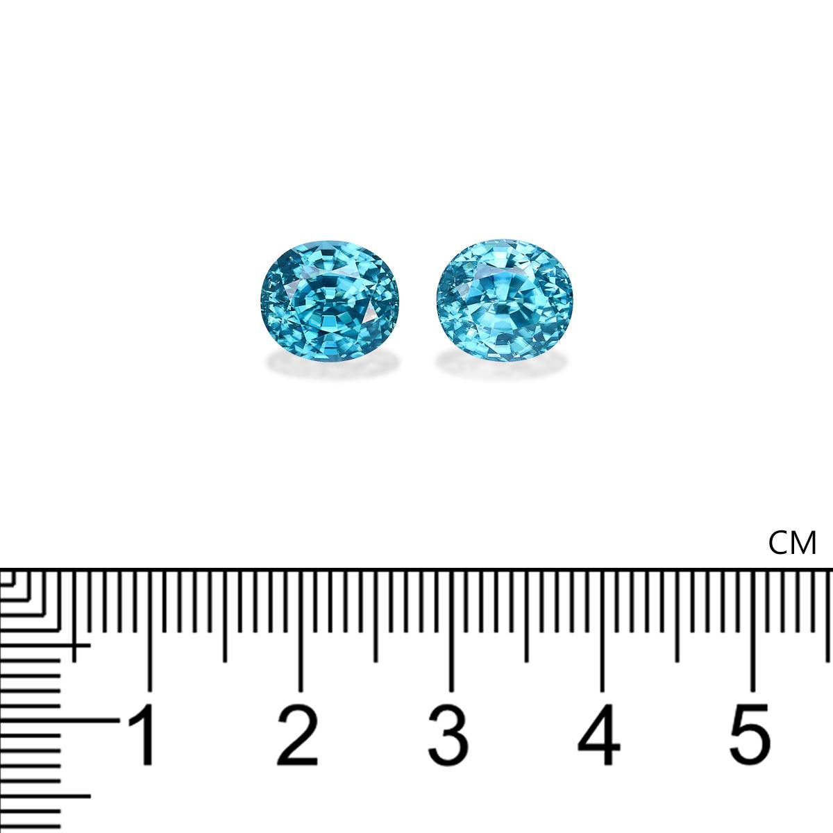 Blue Zircon 11.31 ct